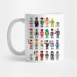 Pixel Characters Mug